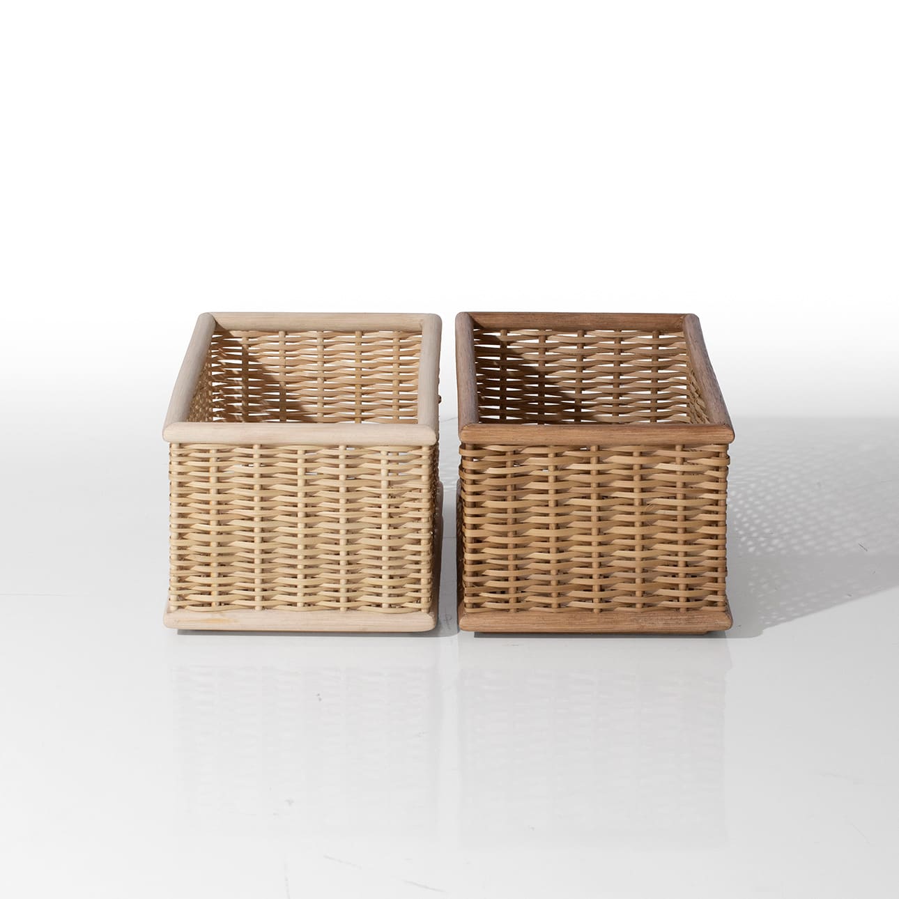 Shelf 竹ひご（ラタン）収納ボックス