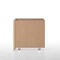 Shelf キャスター付き収納ボックス（壁一面の本棚 奥行350mm（最下段なし）専用）