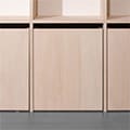 Shelf キャスター付き収納ボックス（壁一面の本棚 奥行250専用mm）
