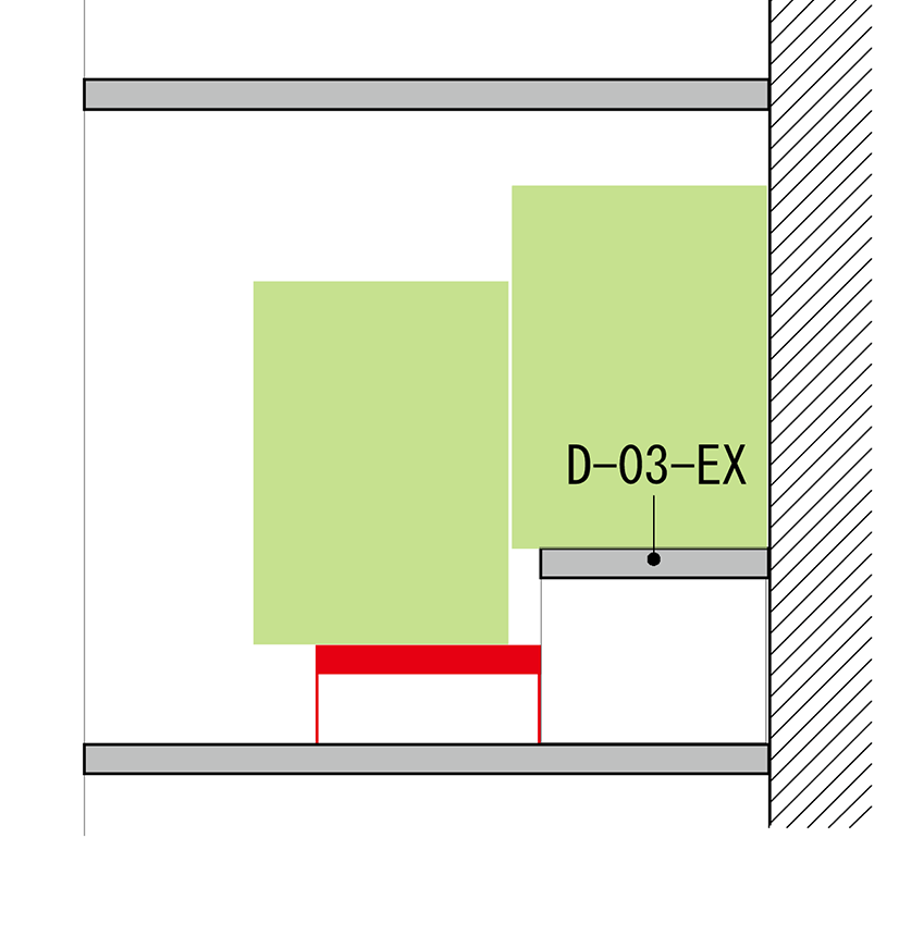 コミック本（B6判）の収納