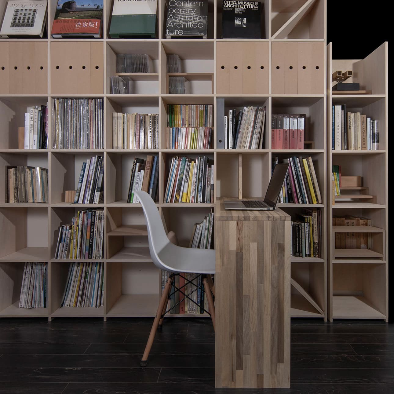 エクステンショナルデスク（本棚・奥行350専用）