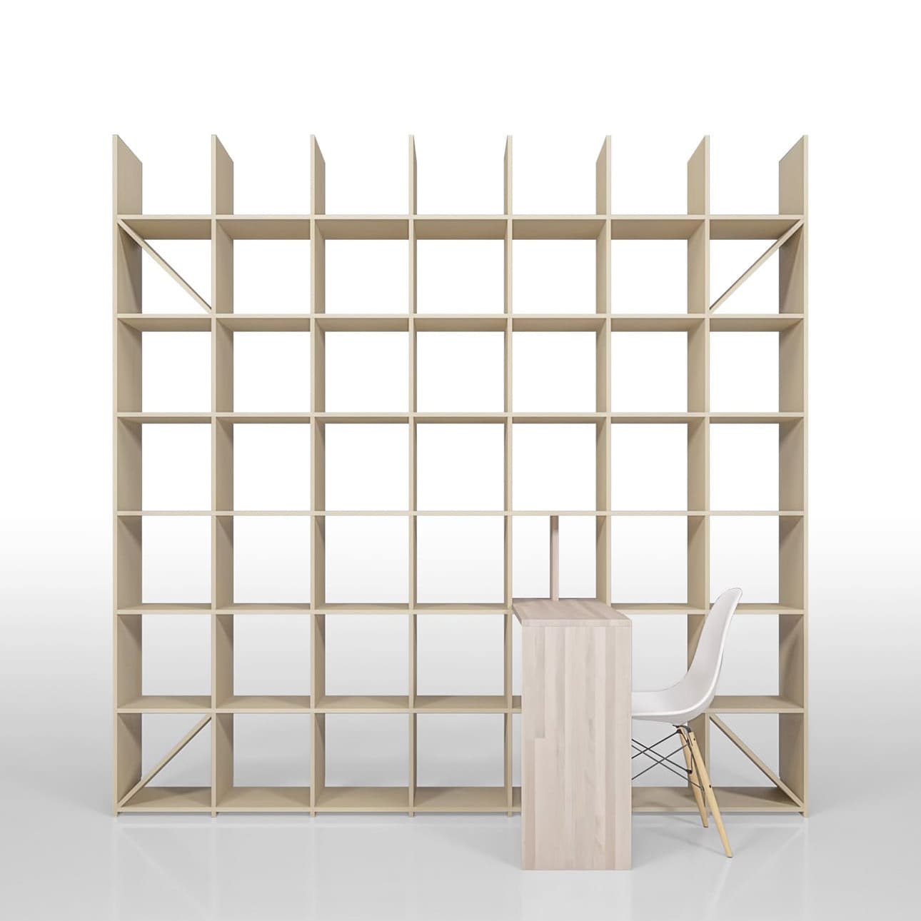 エクステンショナルデスク（本棚・奥行350専用）