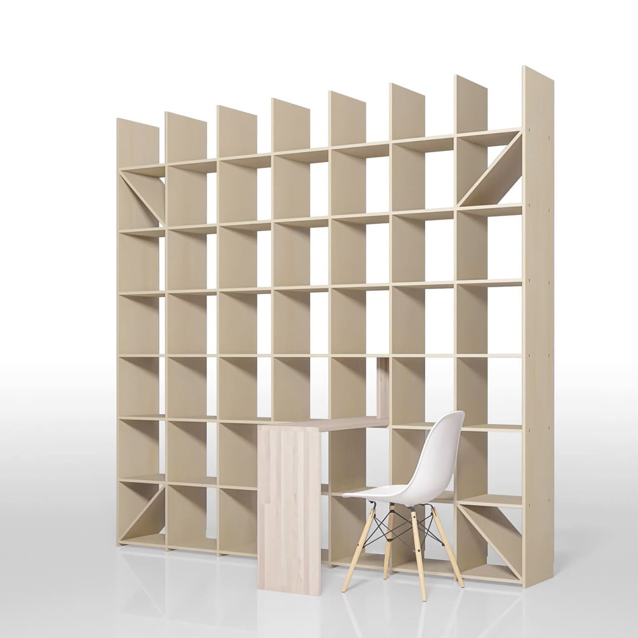 エクステンショナルデスク（本棚・奥行350専用）