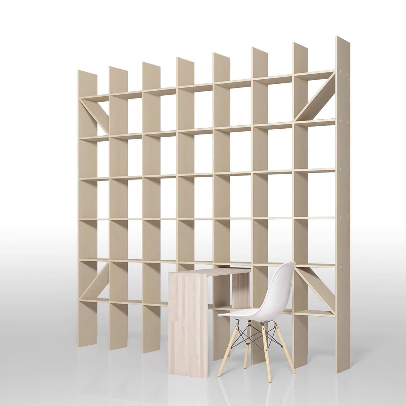 エクステンショナルデスク（本棚・奥行250専用）