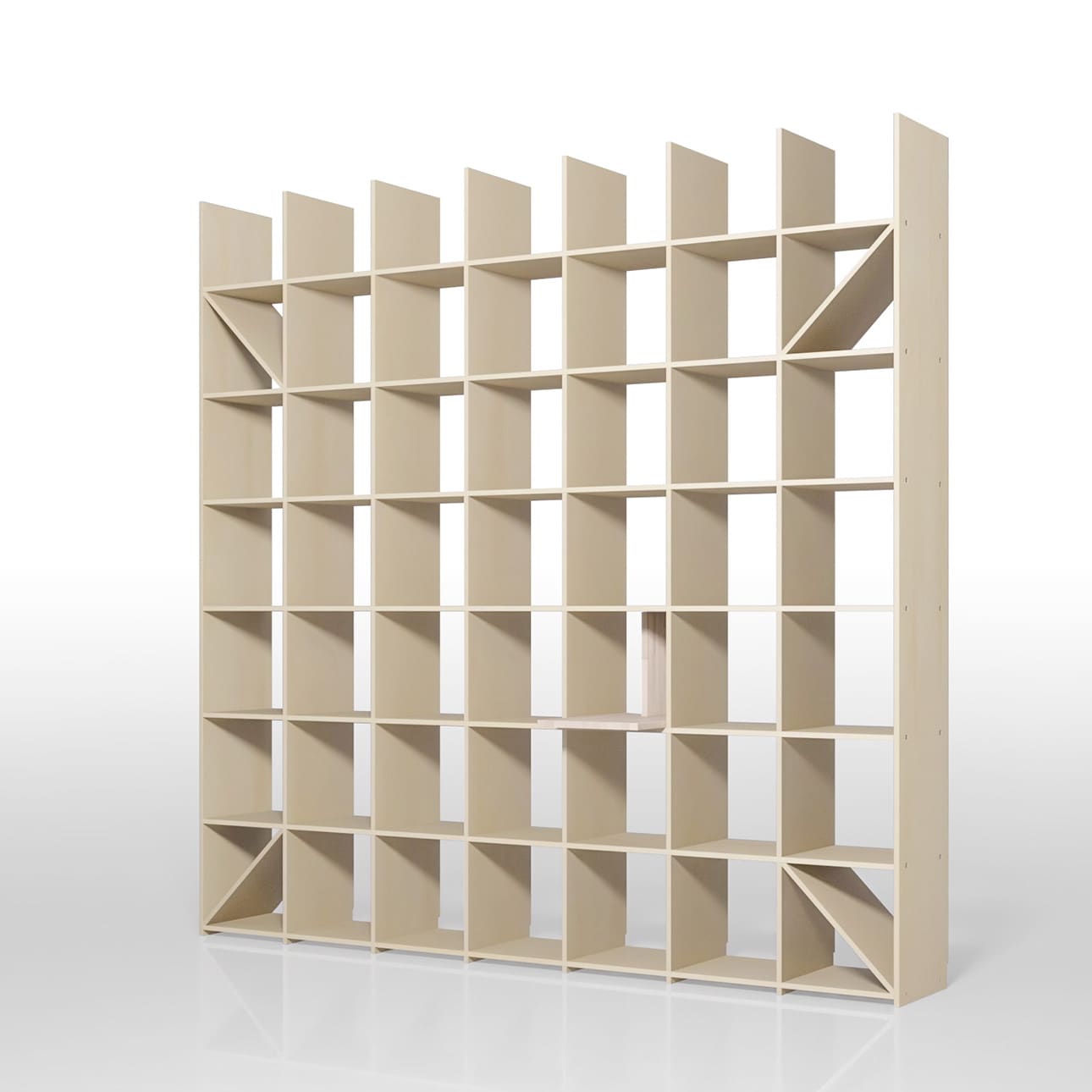 エクステンショナルトレー 幅1コマ（本棚・奥行350専用）