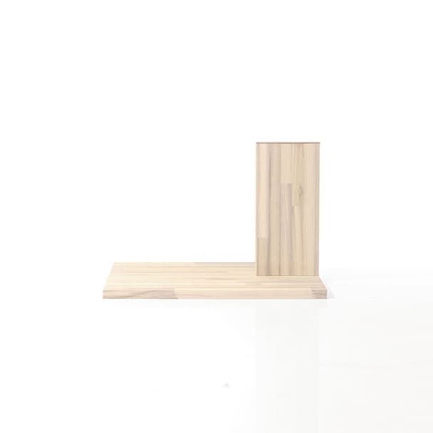 エクステンショナルトレー 幅1コマ（本棚・奥行250専用）