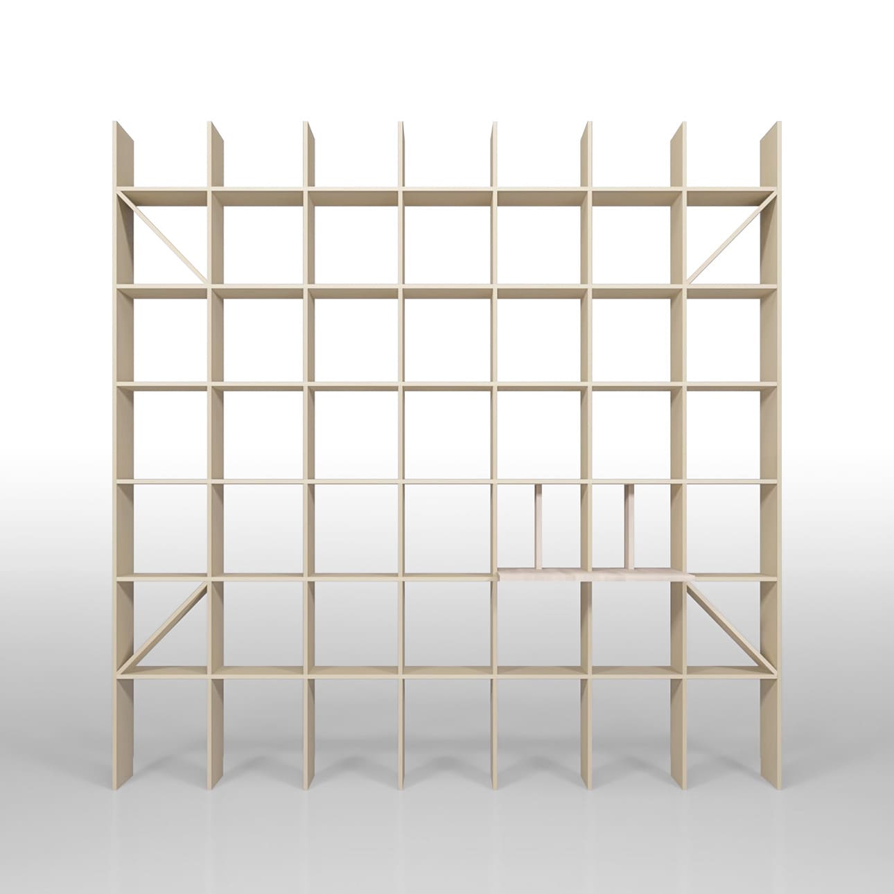 エクステンショナルトレー 幅2コマ（本棚・奥行250専用）