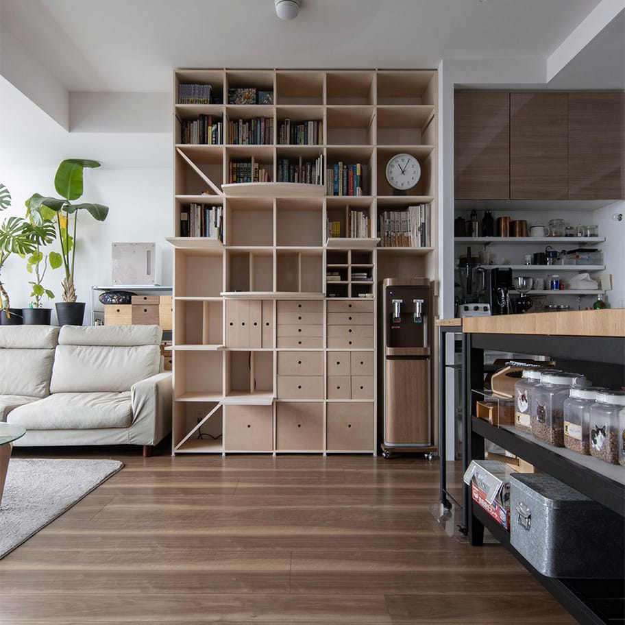 Shelf 猫ステップ 幅1コマ用(奥行350mm専用)