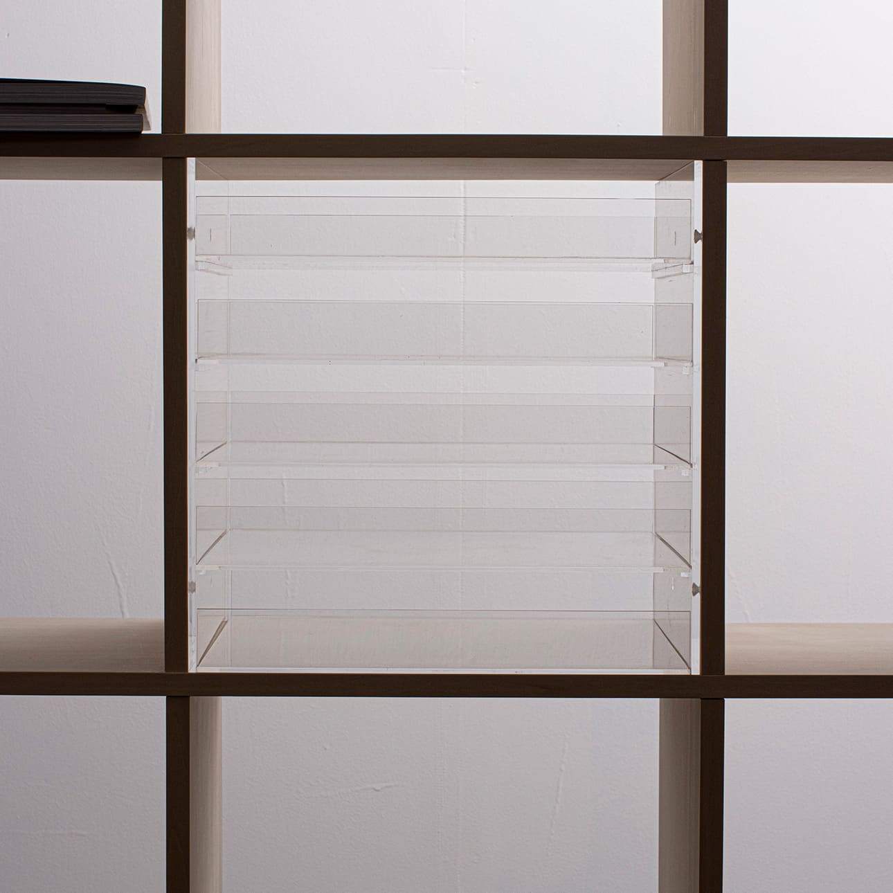 Shelf アクリルトレー 5段（本棚・奥行350mm専用）