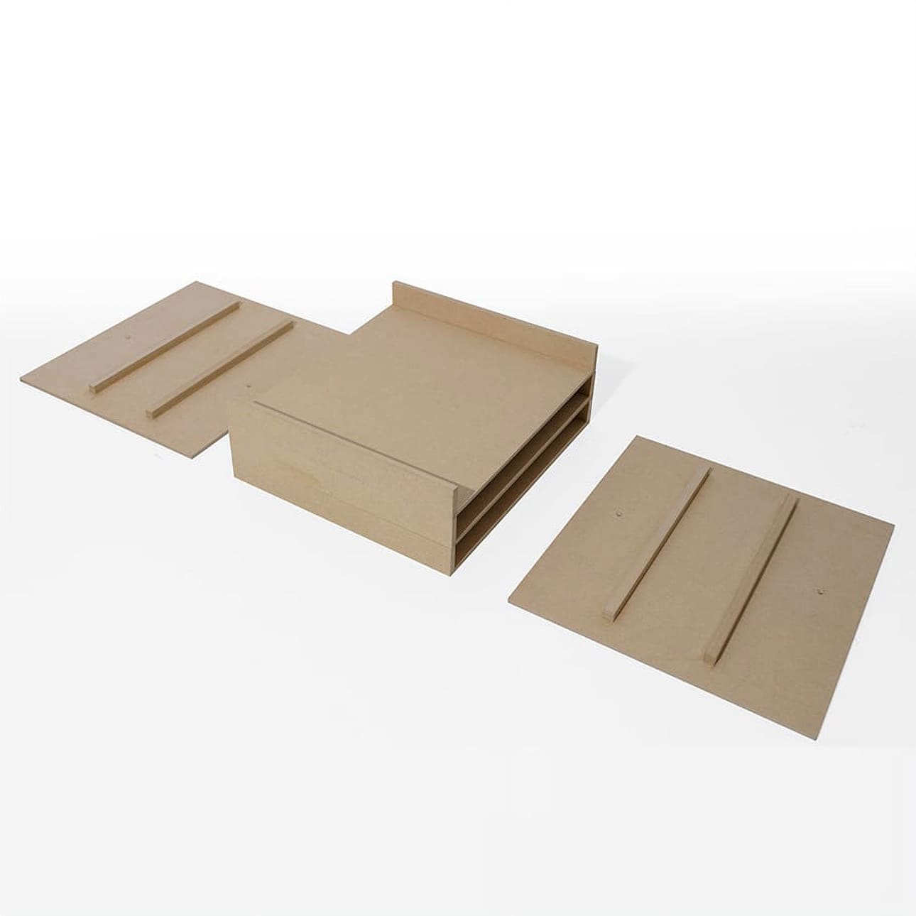 Shelf トレー 3段（本棚・奥行350mm専用）