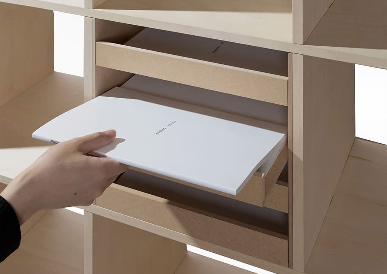 Shelf トレー 4段（本棚・奥行350mm専用）