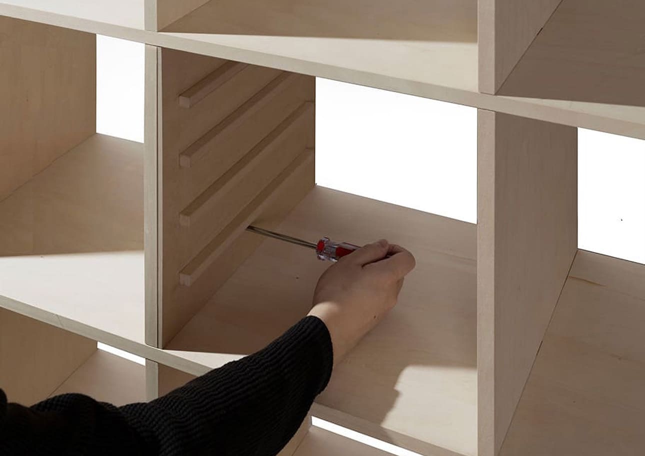 Shelf トレー 5段（本棚・奥行350mm専用）