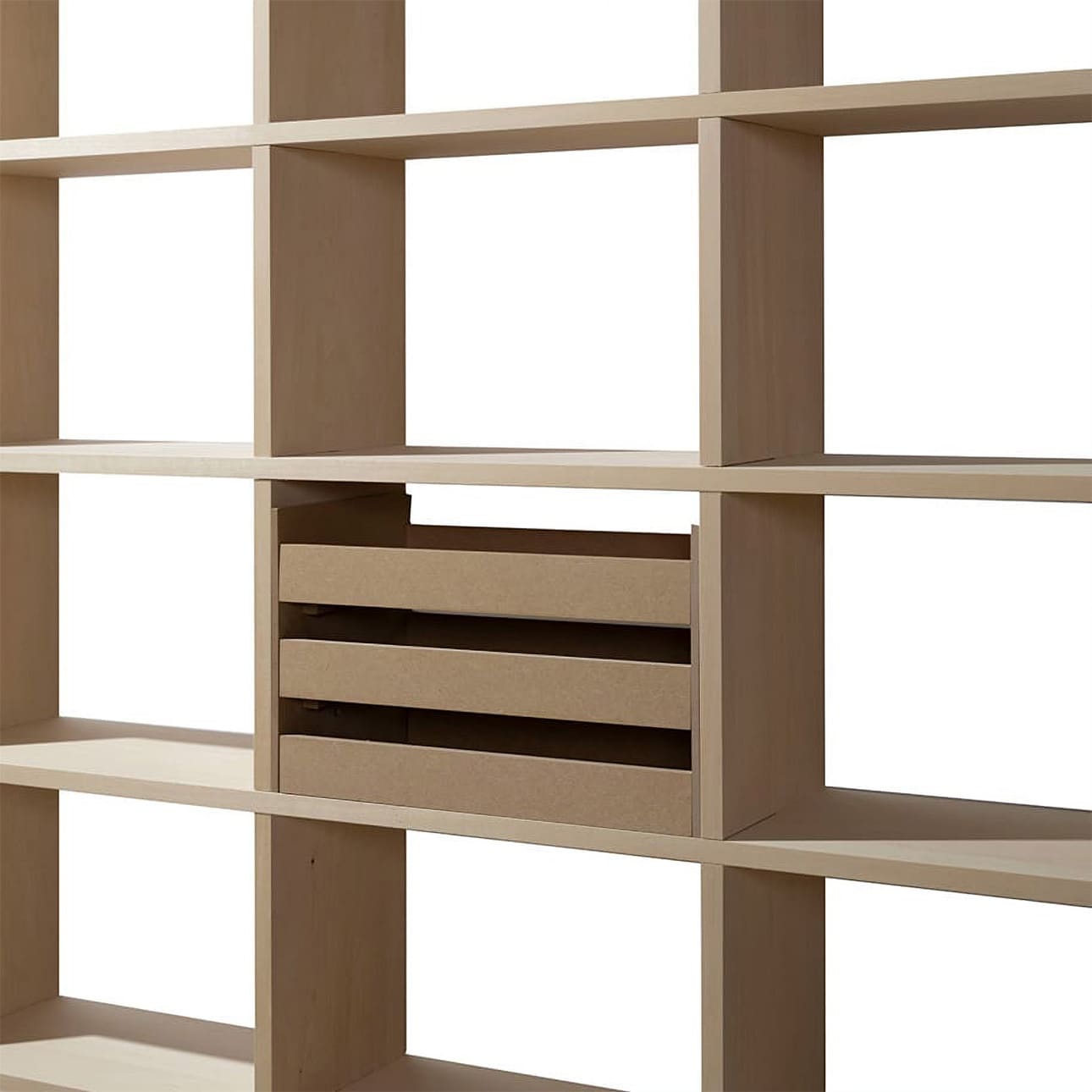 Shelf トレー 3段(本棚・奥行180mm専用)