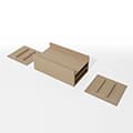 Shelf トレー 3段(本棚・奥行180mm専用)