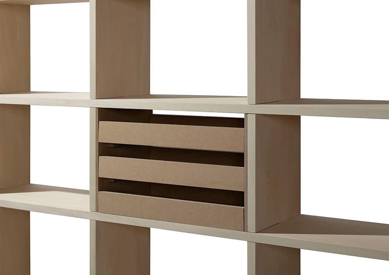Shelf トレー 3段(本棚・奥行180mm専用)