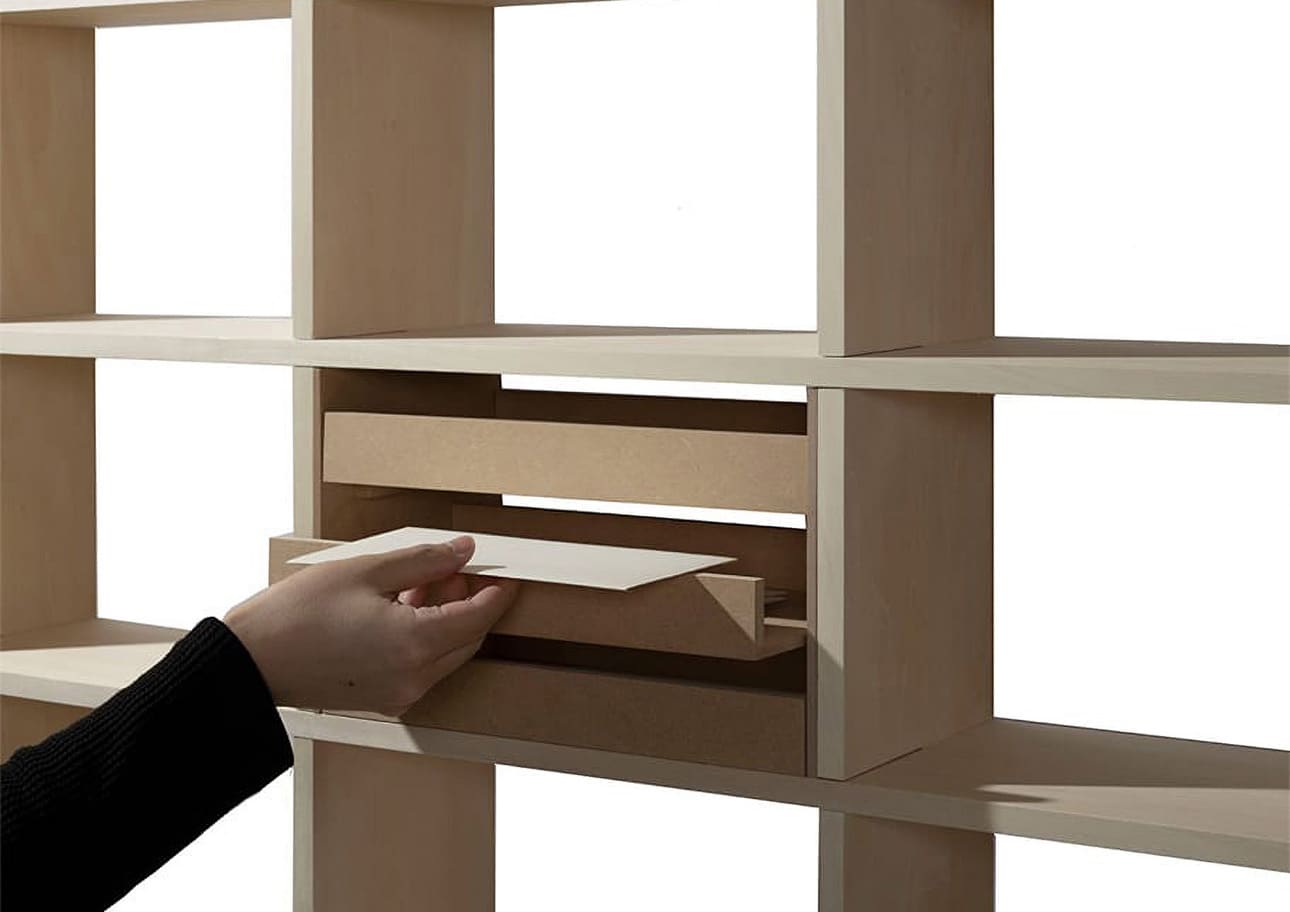 Shelf トレー 3段（本棚・奥行180mm専用）