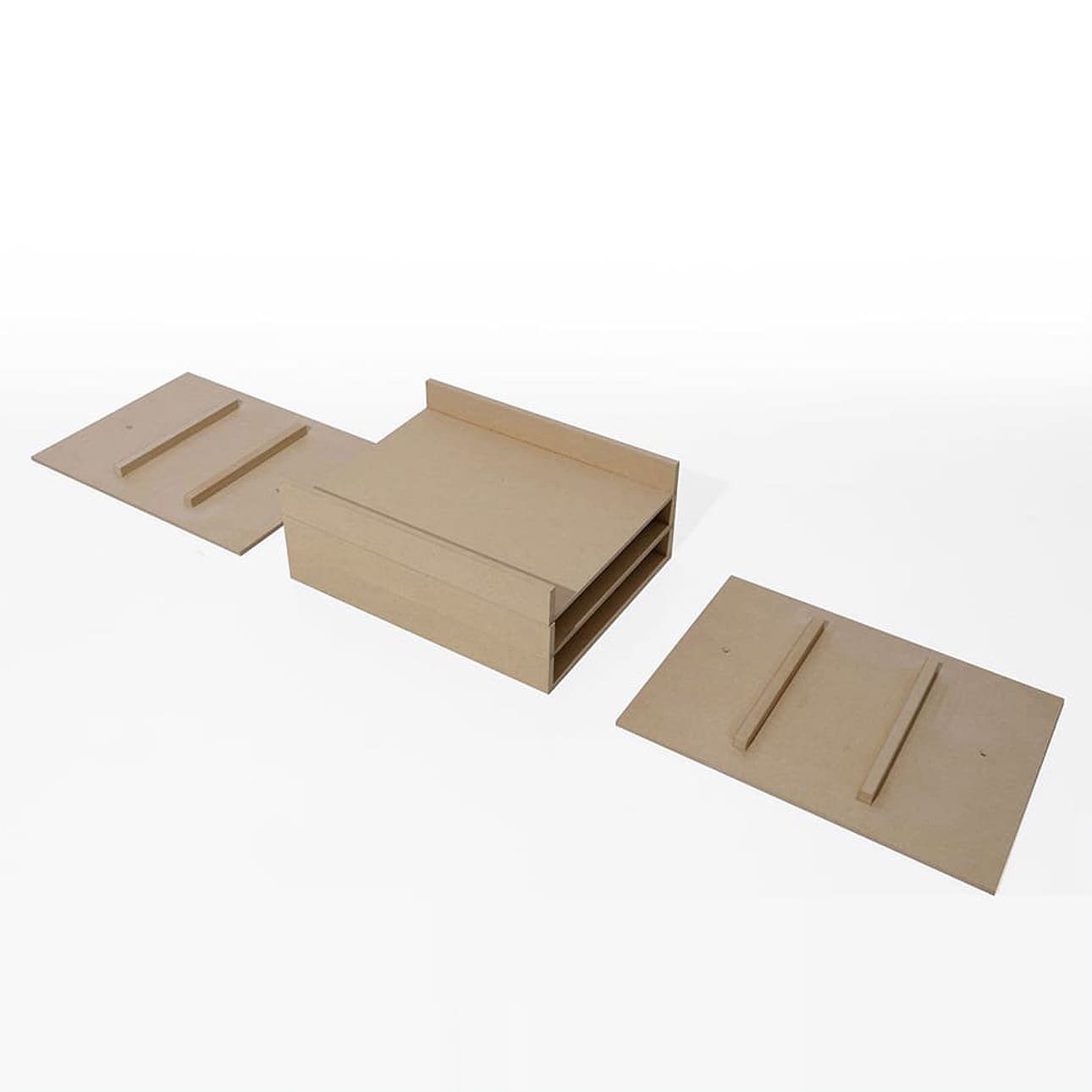 Shelf トレー 3段(本棚・奥行250mm専用)