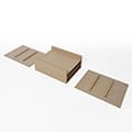 Shelf トレー 3段(本棚・奥行250mm専用)