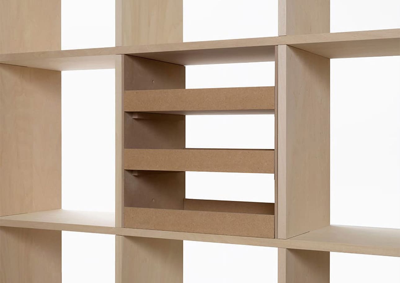 Shelf トレー 3段(本棚・奥行250mm専用)