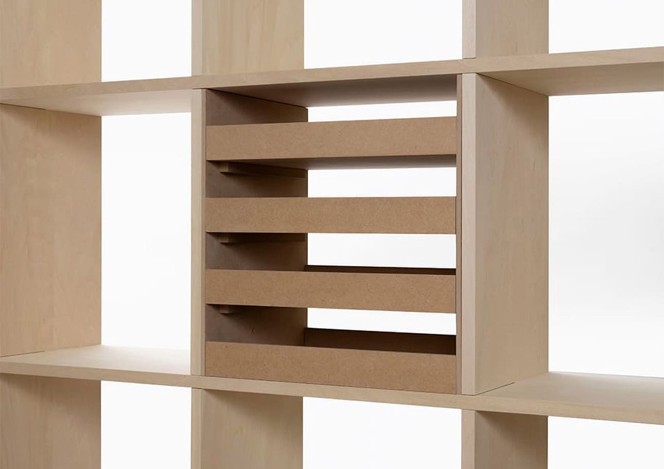 Shelf トレー 4段（本棚・奥行250mm専用）