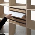 Shelf トレー 5段(本棚・奥行250mm専用)