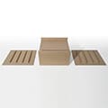 Shelf トレー 5段(本棚・奥行250mm専用)
