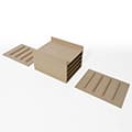 Shelf トレー 5段(本棚・奥行250mm専用)