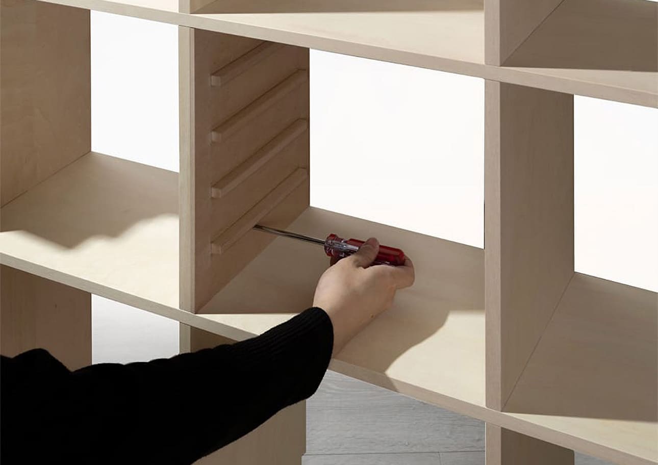 Shelf トレー 5段(本棚・奥行250mm専用)