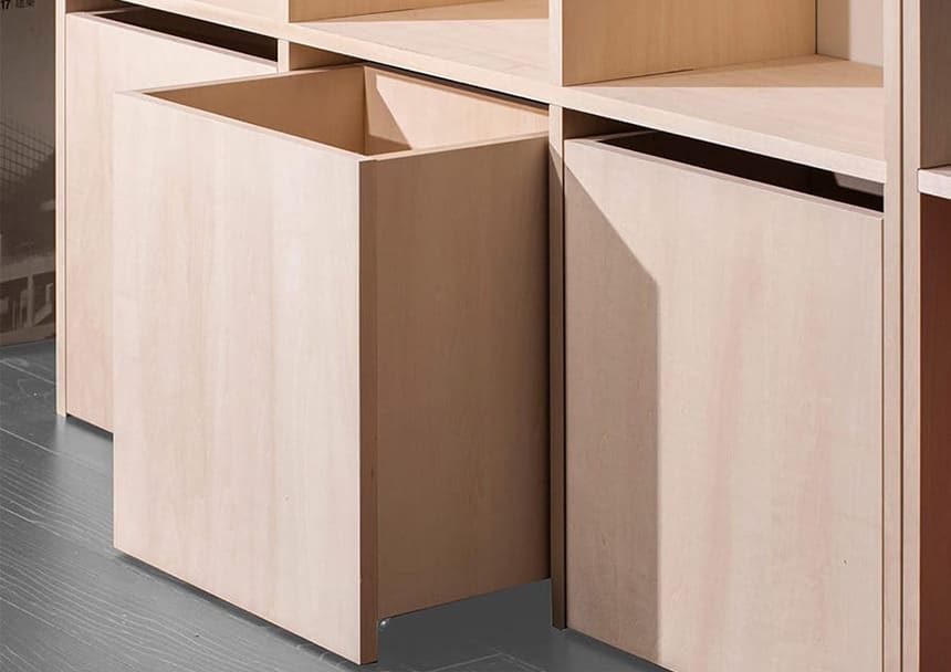 細々したモノもまとめて収納、「キャスター付き収納ボックス」