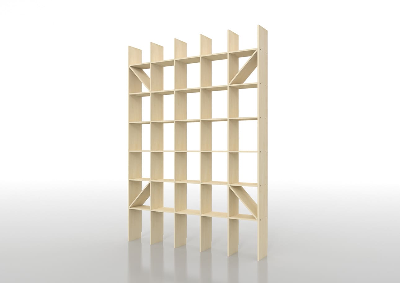 オープンラック 壁面本棚