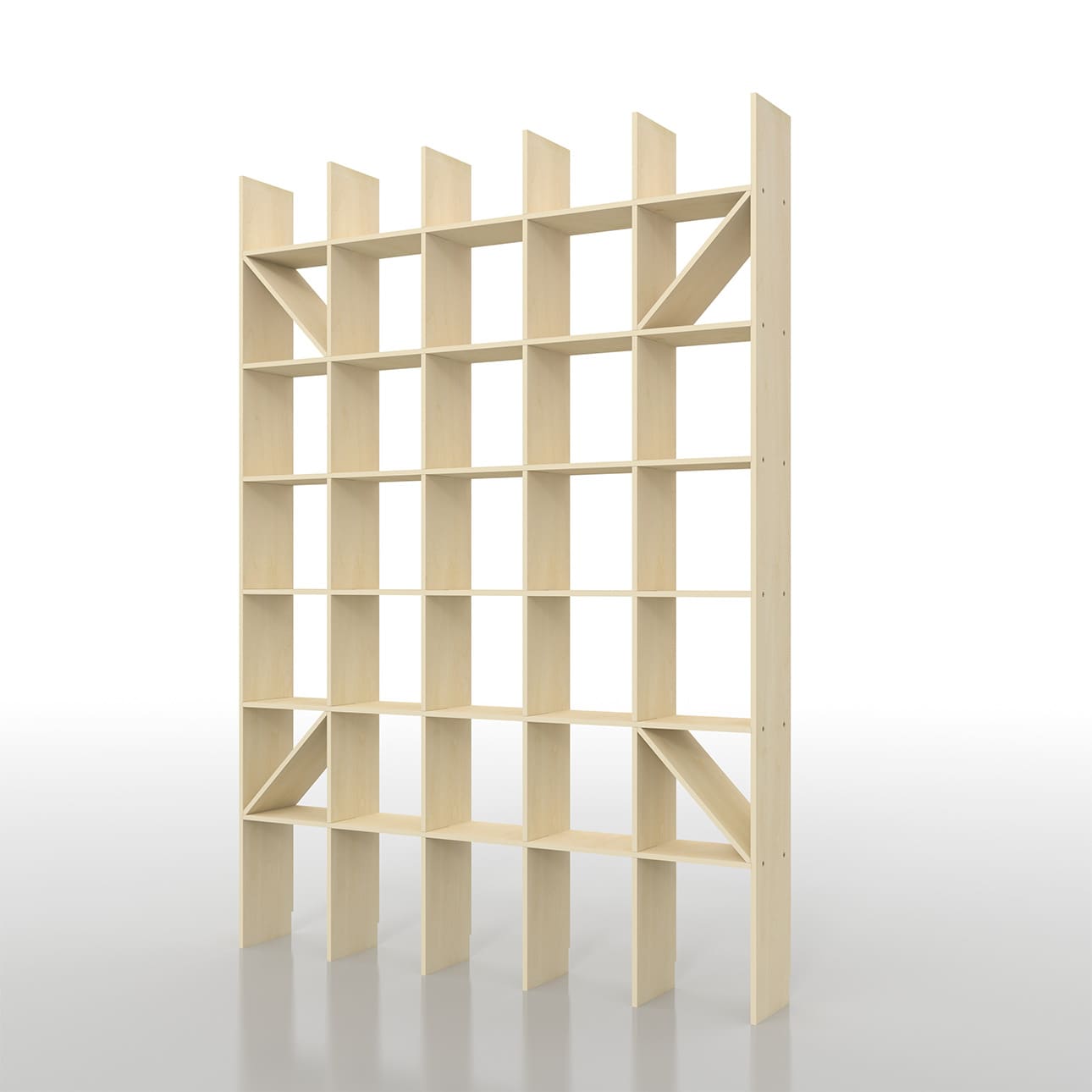 オープンラック 壁面本棚