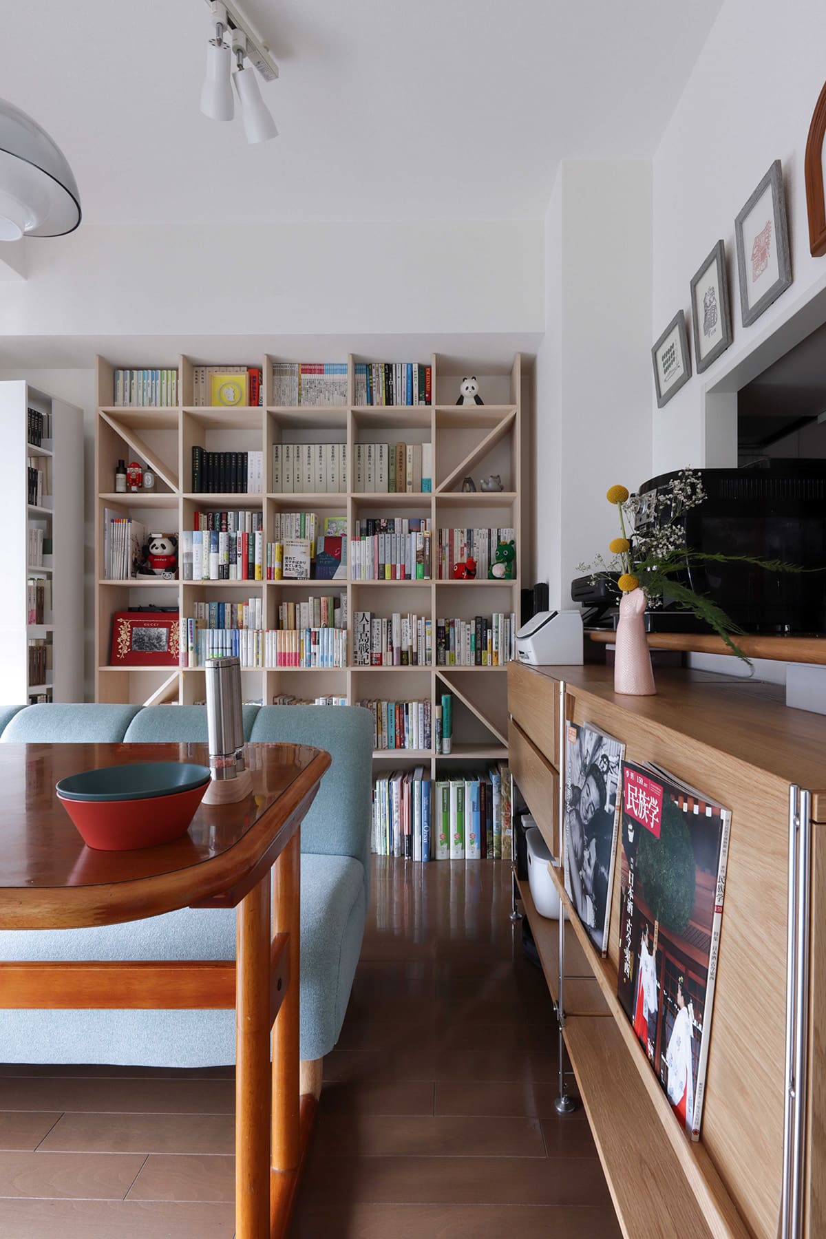 オープンラック 壁面本棚