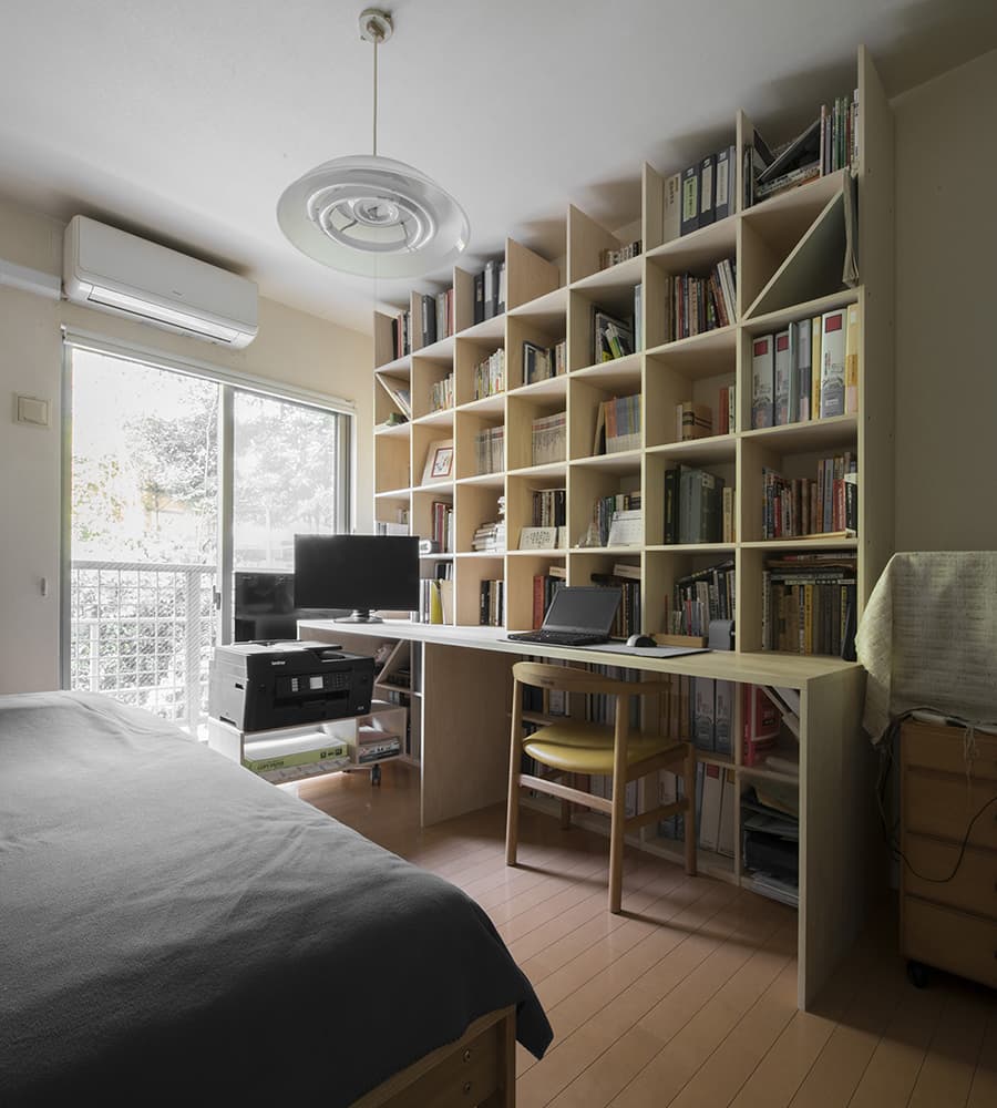 本棚着地リビング多層デスク寝室本ロッカー鉄置物棚