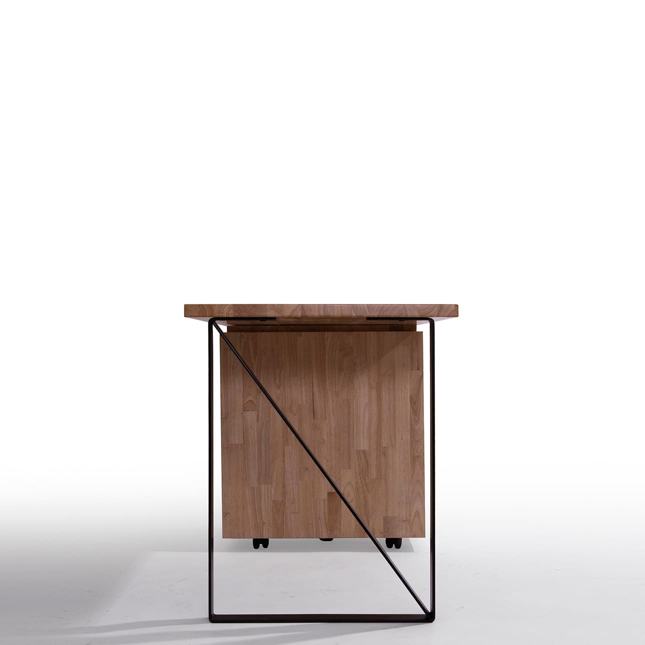 Studio ワークデスク 幅1400mm(キャビネット付き)