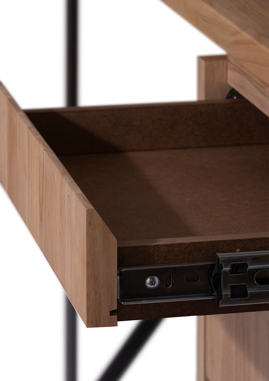 Studio ワークデスク 幅1400mm(キャビネット付き)