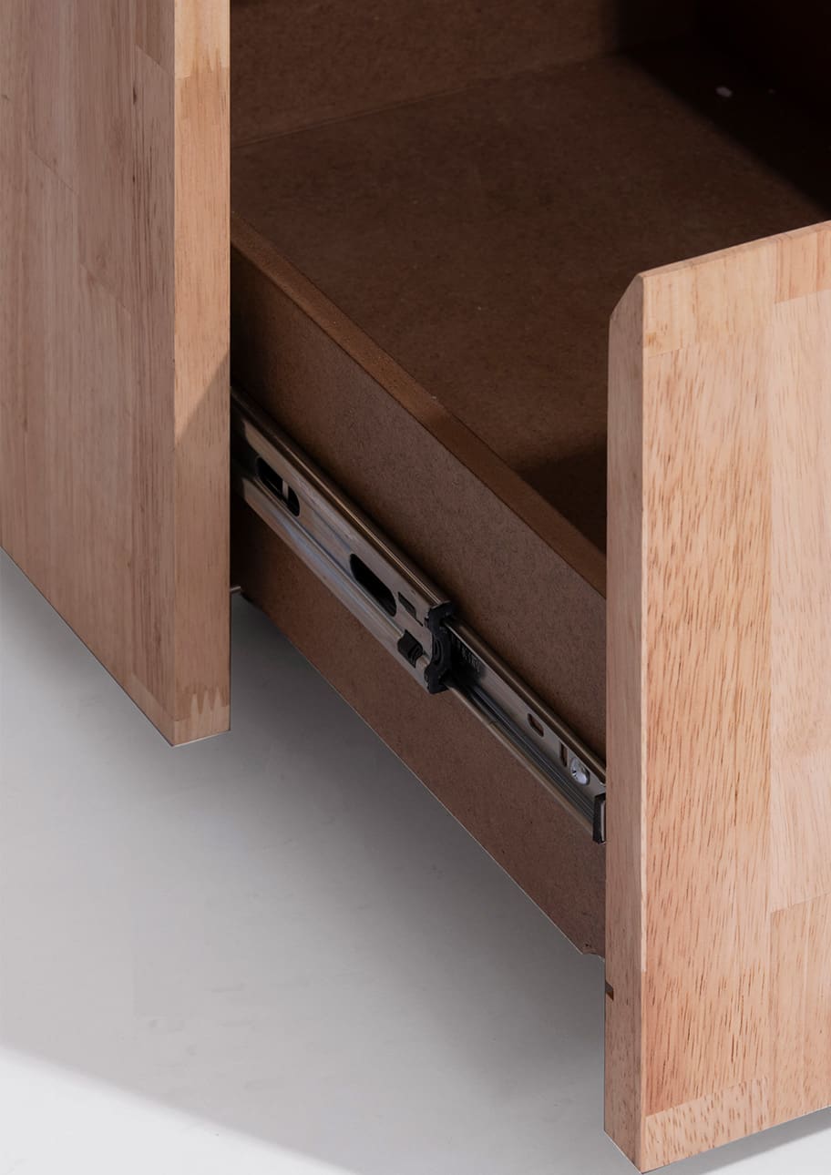 Studio ワークデスク 幅1400mm(キャビネット付き)