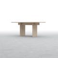 Tavola ダイニングテーブル 木製脚 幅1500×奥行900㎜ ラバーウッド（クリアー）