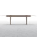 Tavola ダイニングテーブル 木製脚 幅2400×奥行900㎜ ハックベリー（ホワイト）