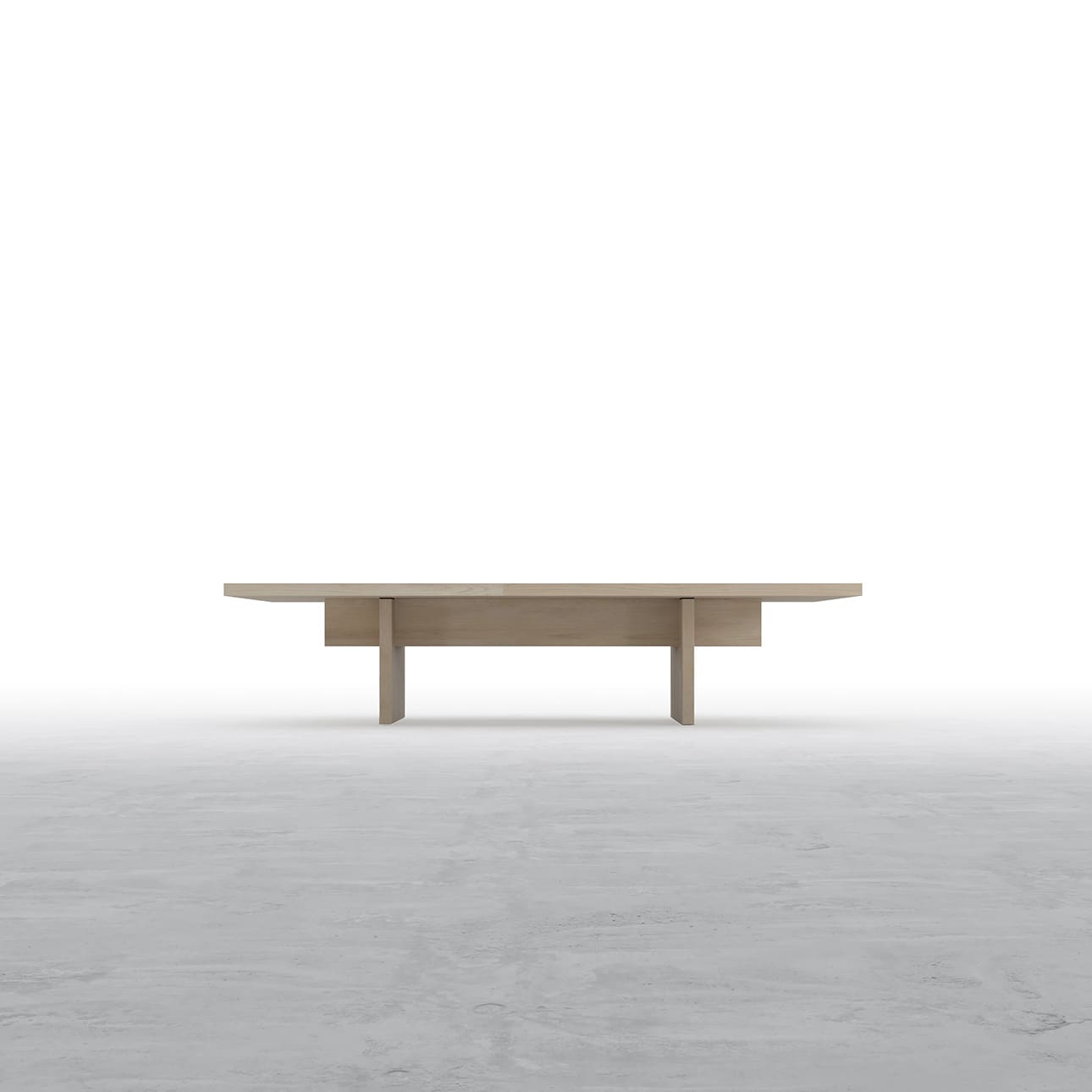 Tavola リビングテーブル 幅1500×奥行900㎜ ラバーウッド(クリアー)