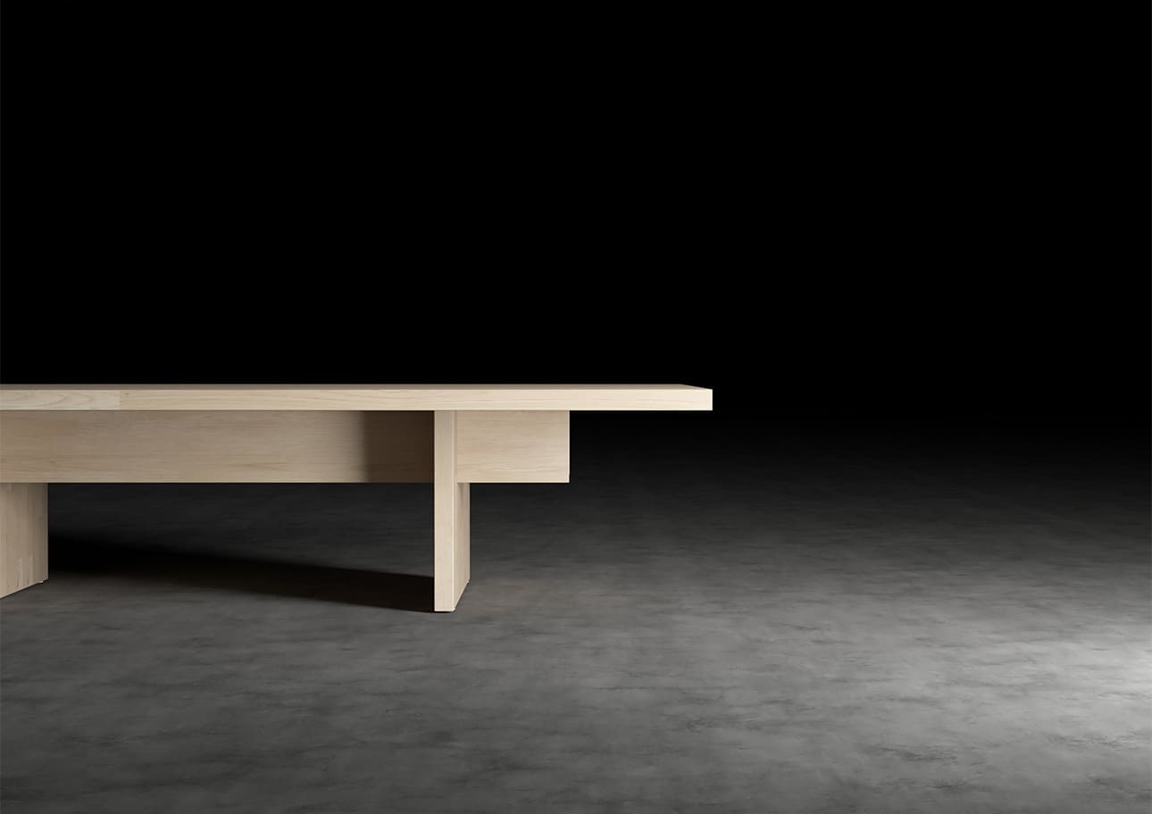 リビングテーブル 幅1500 奥行900 天然木 無垢集成材 ちゃぶ台 ローテーブル シンプル スタイリッシュ モダン おしゃれ 大型 大きい