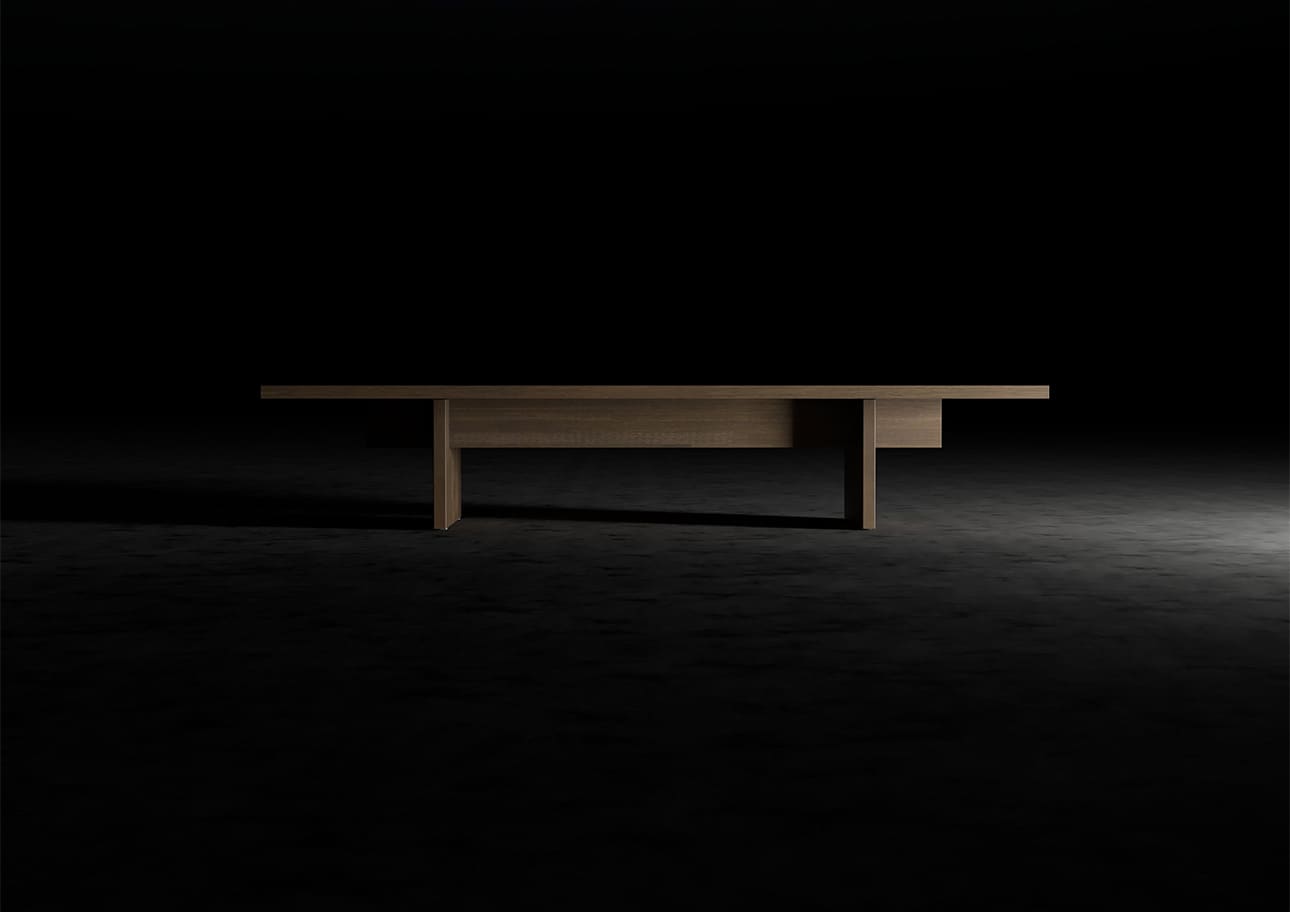 リビングテーブル 幅1800 奥行900 天然木 無垢集成材 食卓 ローテーブル シンプル スタイリッシュ モダン おしゃれ 大型 大きい