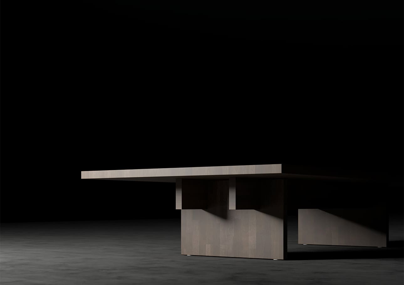 リビングテーブル 幅1800 奥行900 天然木 無垢集成材 食卓 ローテーブル シンプル スタイリッシュ モダン おしゃれ 大型 大きい