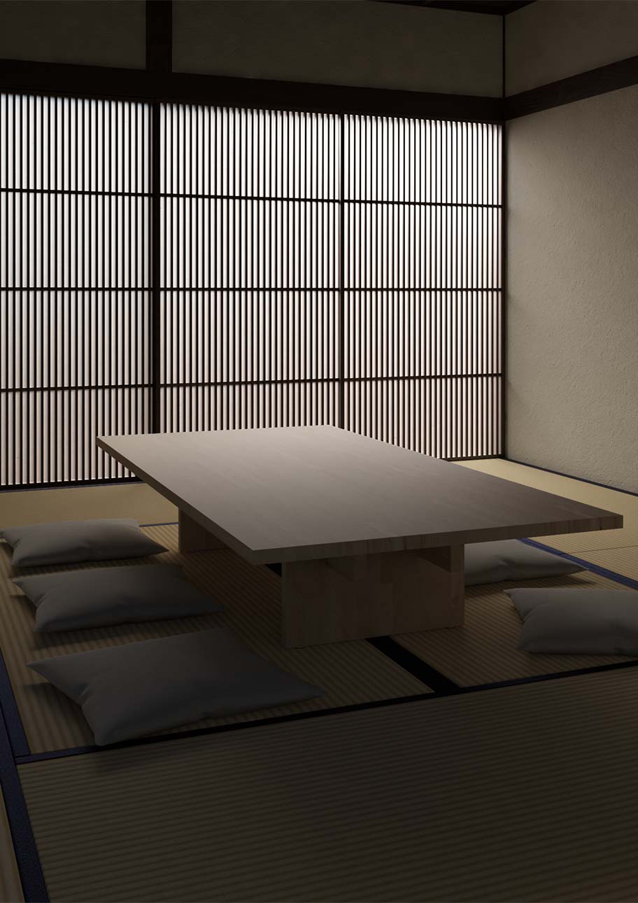 リビングテーブル 幅1800 奥行900 天然木 無垢集成材 食卓 ローテーブル シンプル スタイリッシュ モダン おしゃれ 大型 大きい