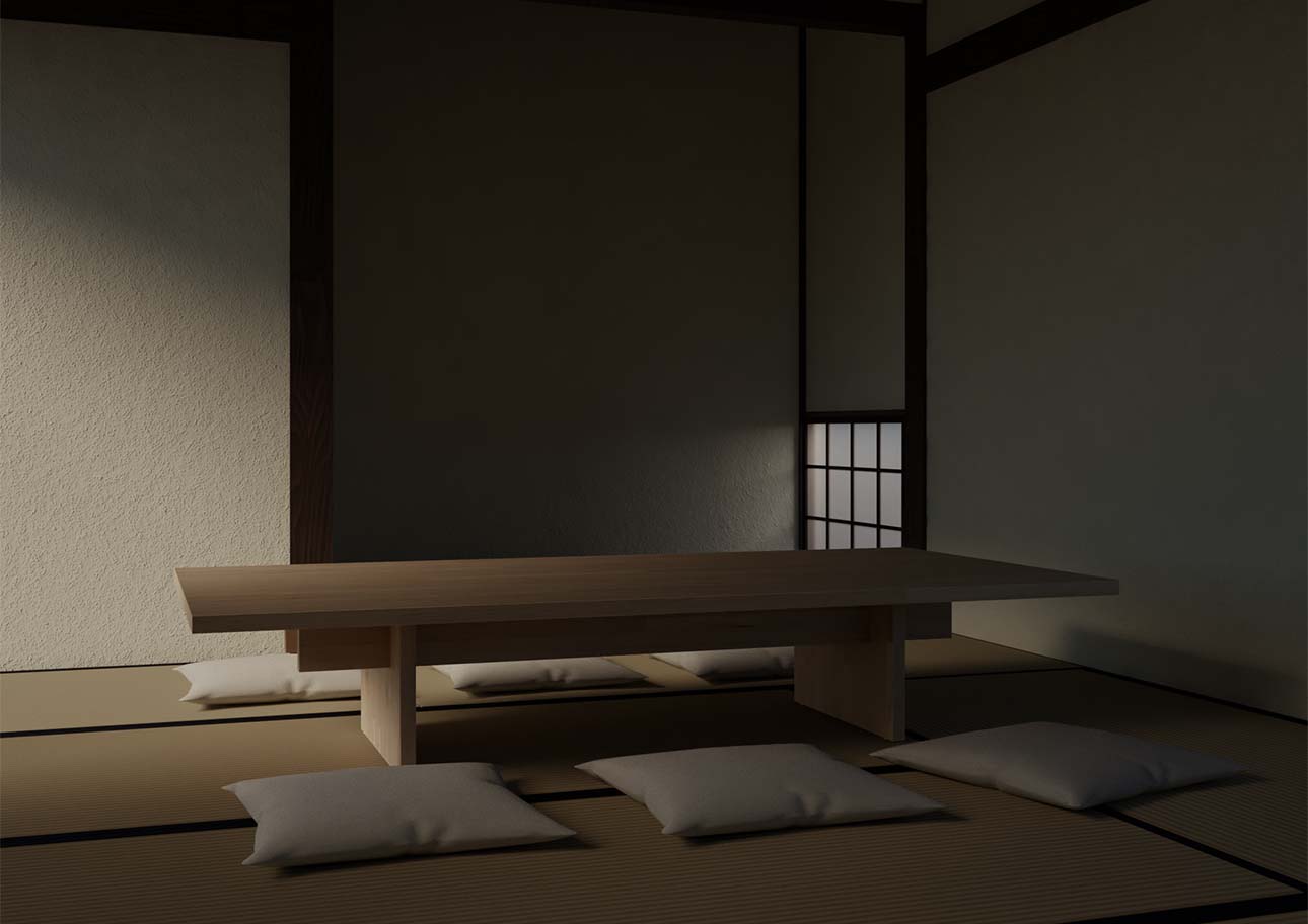 リビングテーブル 幅1800 奥行900 天然木 無垢集成材 食卓 ローテーブル シンプル スタイリッシュ モダン おしゃれ 大型 大きい