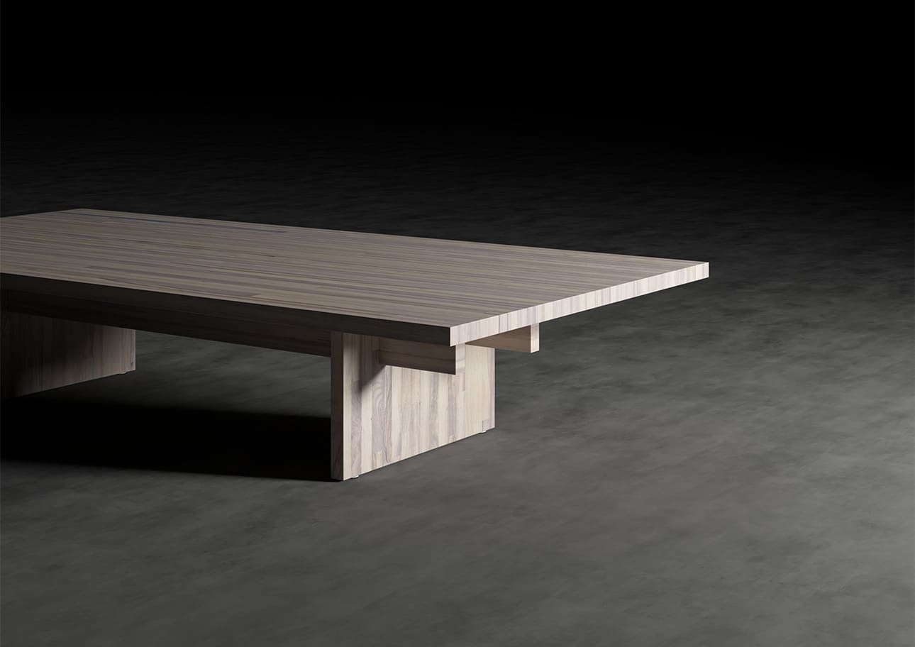 リビングテーブル  幅1800 奥行900 天然木 無垢集成材 食卓 ローテーブル シンプル スタイリッシュ モダン おしゃれ 大型 大きい