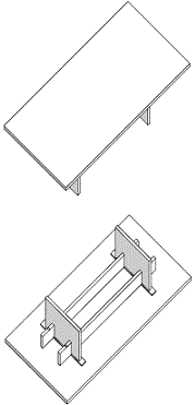 Tavola リビングテーブル  幅1800×奥行900㎜