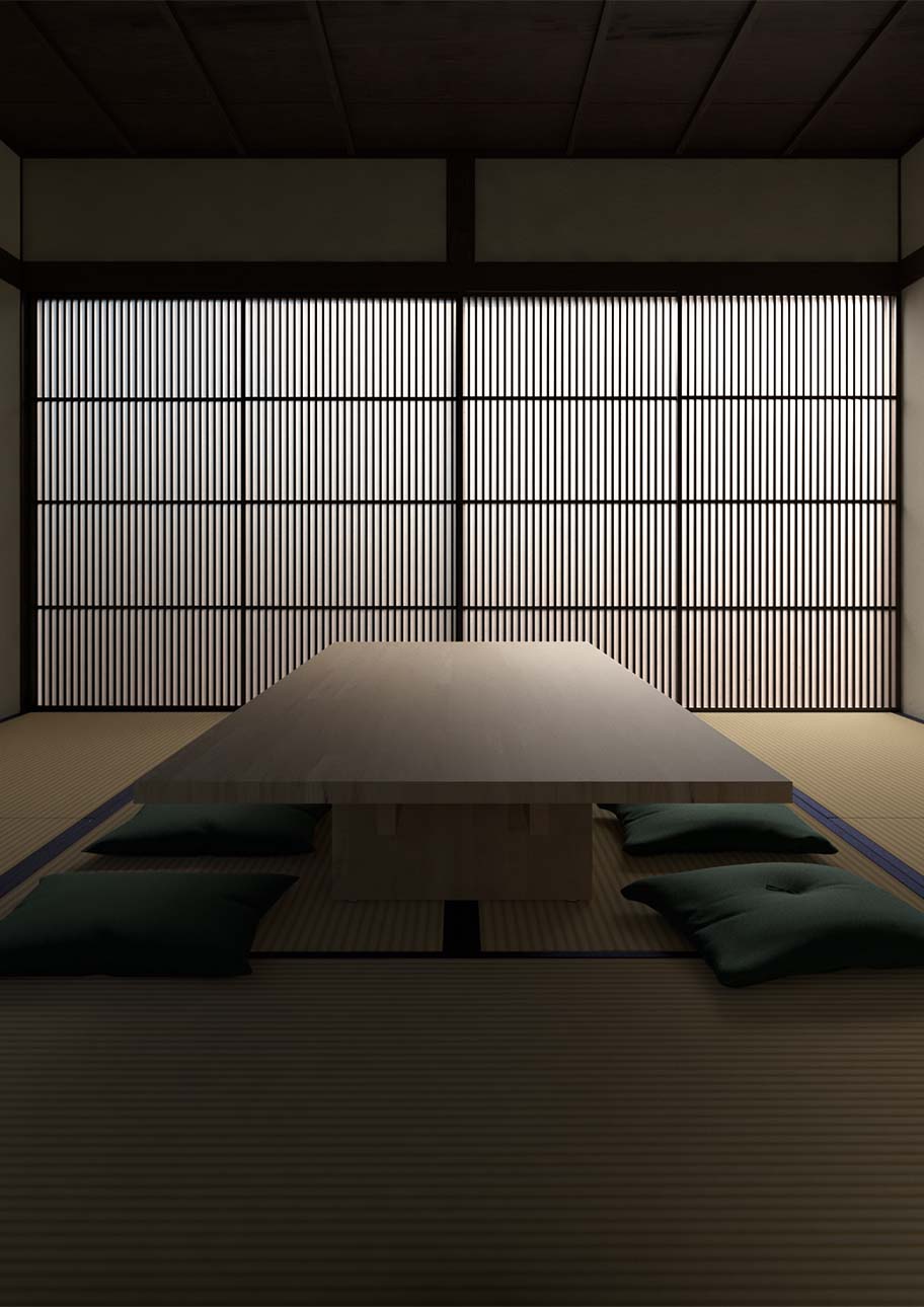 リビングテーブル  幅2400 奥行900 天然木 無垢集成材 リビングテーブル ローテーブル シンプル スタイリッシュ モダン おしゃれ 大型 大きい