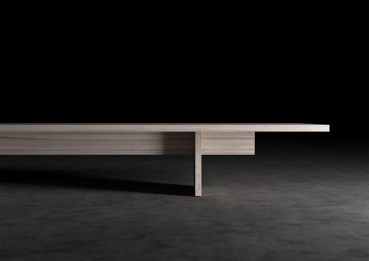 リビングテーブル 幅2400 奥行900 天然木 無垢集成材 リビングテーブル ローテーブル シンプル スタイリッシュ モダン おしゃれ 大型 大きい