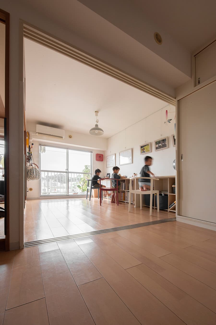 3人兄弟の子ども部屋レイアウト