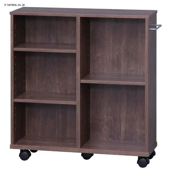書斎に置きたい本棚⑧　デスク下や押入れの中など移動可能な本棚「収納カート」